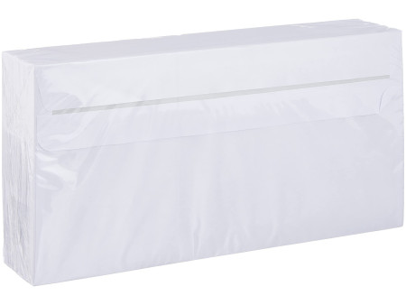 herlitz Enveloppe format long, sans fenêtre, blanc