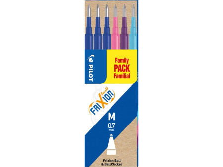 PILOT Recharge pour roller FRIXION BALL BLS-FR7, assorti