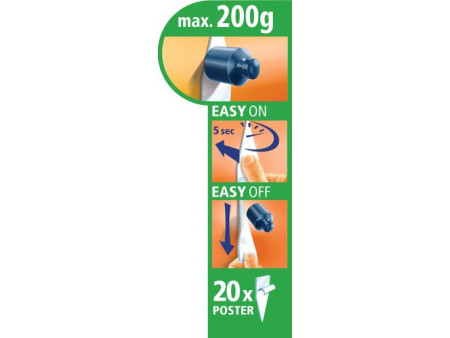 tesa Powerstrips POSTER, maintien maximal 0,2 kg