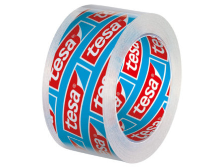 tesa Film Ruban adhésif, pack de 8, 19 mm x 10m, transparent