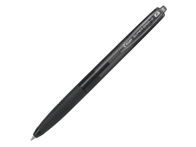 PILOT Stylo à bille rétractable SUPER GRIP G, noir