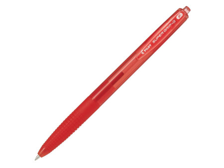 PILOT Stylo à bille rétractable SUPER GRIP G, rouge