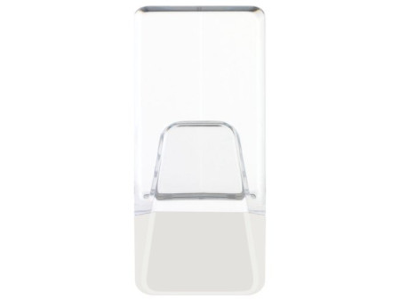 tesa Powerstrips Crochet adhésif LARGE, transparent / blanc