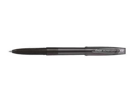 PILOT Stylo à bille SUPER GRIP G, avec capuchon, noir