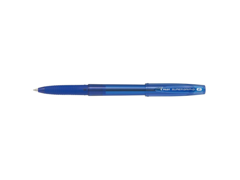 PILOT Stylo à bille SUPER GRIP G, avec capuchon, bleu