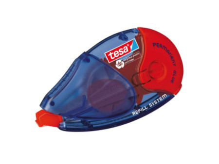 tesa ecoLogo Roller de colle rechargeable PERMANENT GLUE