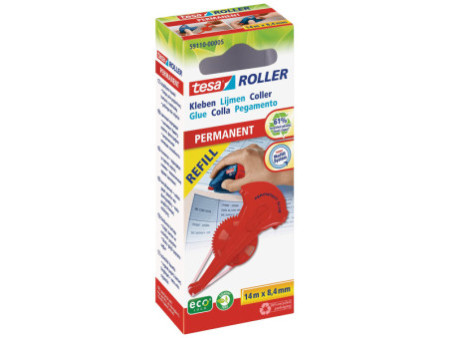 tesa ecoLogo Cassette de recharge pour roller PERMANENT GLUE