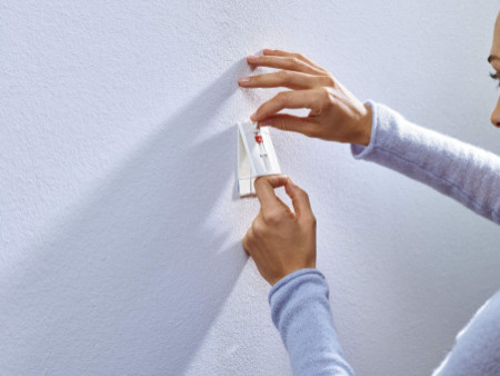 tesa Powerstrips Clou adhésif pour papier peint et plâtre