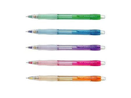 PILOT Porte-mines SUPER GRIP NEON 0.7, bleu
