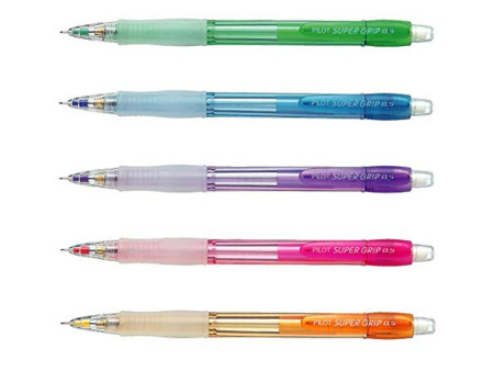 PILOT Porte-mines SUPER GRIP NEON 0.7, bleu