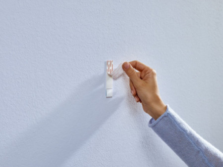 tesa Powerstrips Clou adhésif pour papier peint et plâtre
