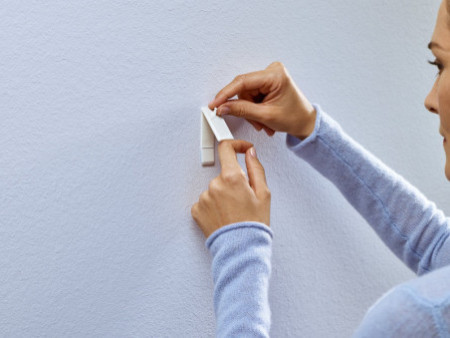 tesa Powerstrips Clou adhésif pour papier peint et plâtre,