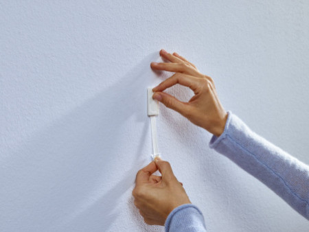 tesa Powerstrips Clou adhésif pour papier peint et plâtre,