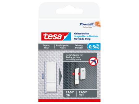 tesa Powerstrips Languettes adhésives pour papier peint et