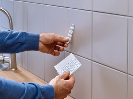 tesa Powerstrips Clou adhésif pour carrelage et métal, 3,0