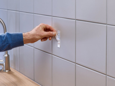 tesa Powerstrips Languettes adhésives pr carrelage et métal