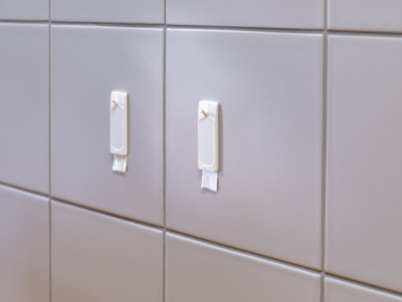 tesa Powerstrips Languettes adhésives pr carrelage et métal