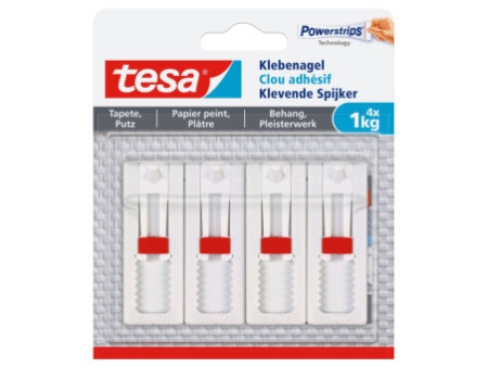 tesa Powerstrips Clou adhésif pour papier peint et plâtre