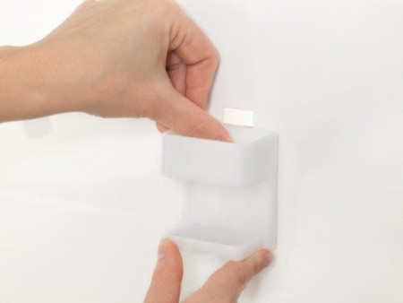 tesa Powerstrips Pastille adhésive LARGE WATERPROOF, blanc