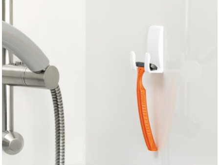 tesa Support pour rasoirs Powerstrips 'WAVE', en plastique