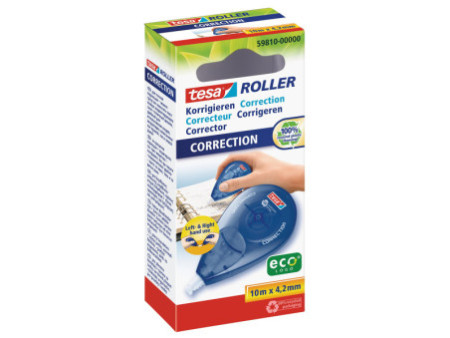 tesa ecoLogo Roller de correction jetable Sideway Roller, 1