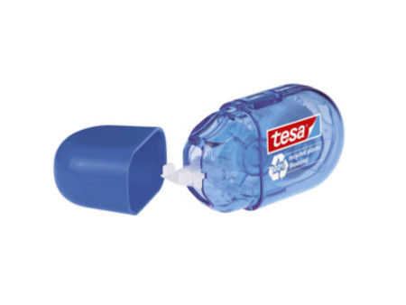 tesa ecoLogo Mini roller de correction jetable, 5 mm x 6 m