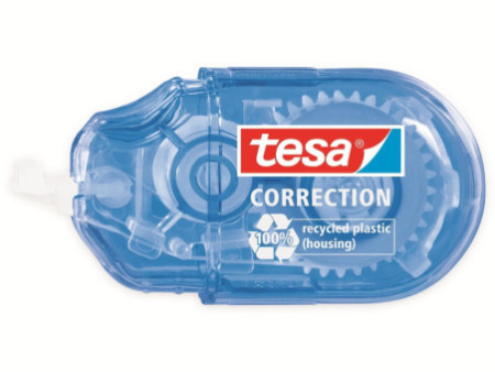 tesa ecoLogo Mini roller de correction jetable, 5 mm x 6 m