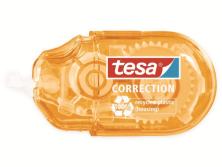 tesa ecoLogo Mini roller de correction jetable, 5 mm x 6 m