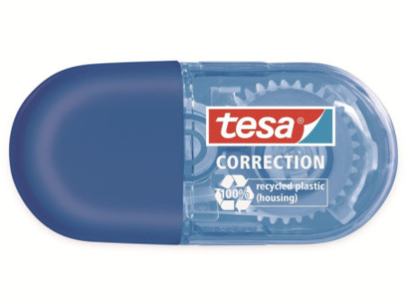 tesa ecoLogo Mini roller de correction jetable, 5 mm x 6 m
