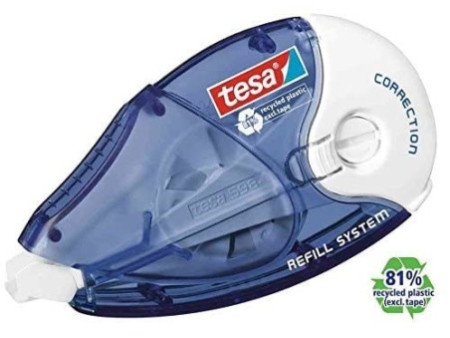tesa ecoLogo Cassette de recharge pour roller de correction