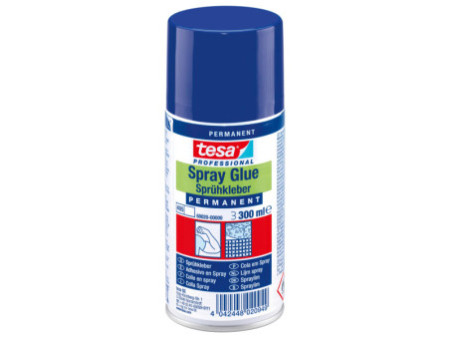 tesa Colle en spray PERMAMENT, 300 ml, couleur: beige
