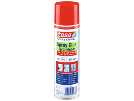 tesa Colle en spray EXTRA STRONG, 500 ml, couleur: blanc