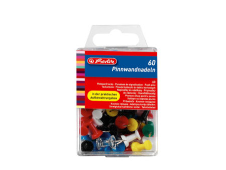 herlitz Punaises de signalisation, assorti