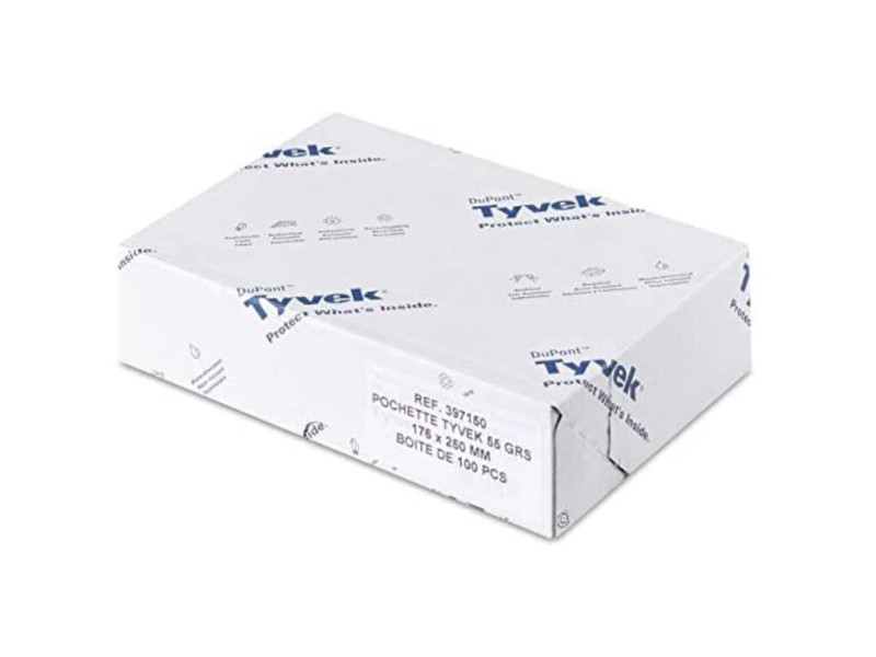 Tyvek Pochettes d'expédition B5, sans fenêtre, 55 g/m2