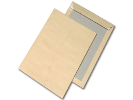 MAILmedia Pochettes avec dos en carton B4, sans fenêtre,