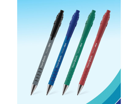 Paper:Mate Stylo à bille FlexGrip Ultra, Value pack, noir
