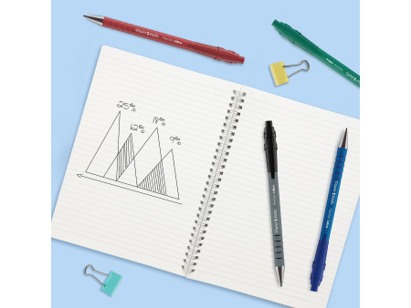 Paper:Mate Stylo à bille FlexGrip Ultra, Value pack, noir