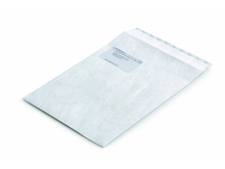 Tyvek Pochettes d'expédition C4, avec fenêtre, 55 g/m2,blanc
