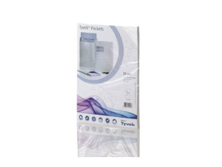 Tyvek Pochettes d'expédition C4, avec fenêtre, 55 g/m2,blanc