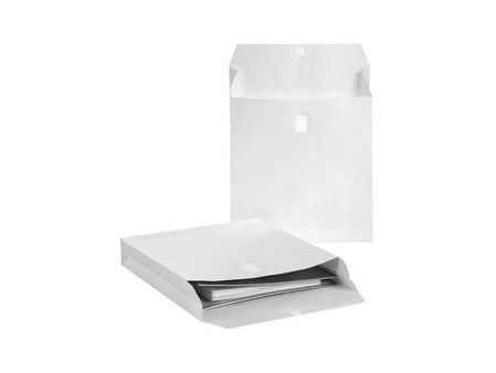 Tyvek Pochette d'archivage pour dossiers suspendus, blanc