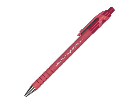 Paper:Mate Stylo à bille rétractable FlexGrip Ultra, rouge