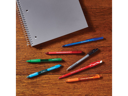 Paper:Mate Stylo à bille rétractable FlexGrip Ultra, rouge