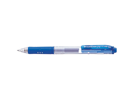 Pentel Stylo bille encre à gel Hybrid Gel Grip K157, bleu