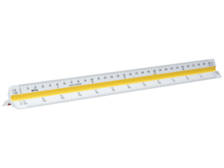 rotring Echelle de réduction pour architecte (A), blanc