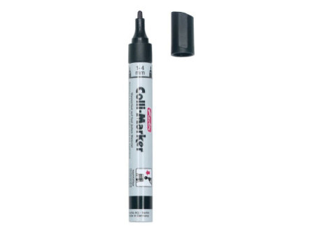 herlitz Marqueur permanent 'Collimarker', pointe ogive, noir