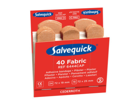 CEDERROTH Recharge Salvequick, pansement textile