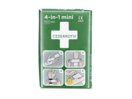 CEDERROTH Bandage hémostatique 4-en-1, mini