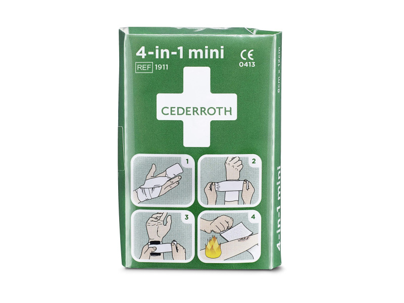CEDERROTH Bandage hémostatique 4-en-1, mini