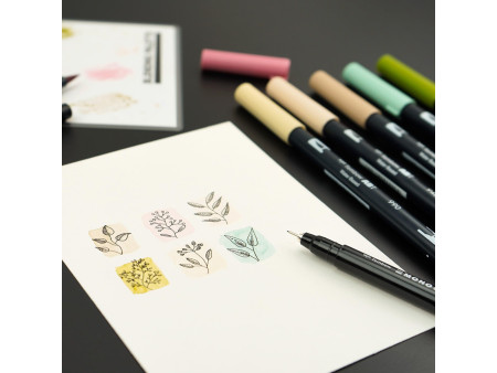 Tombow Feutre fin MONO drawing pen 'Bold Set', set de 4