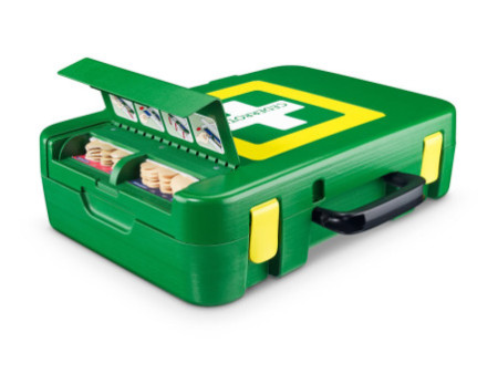 CEDERROTH Valise de premiers secours, contenu DIN 13157